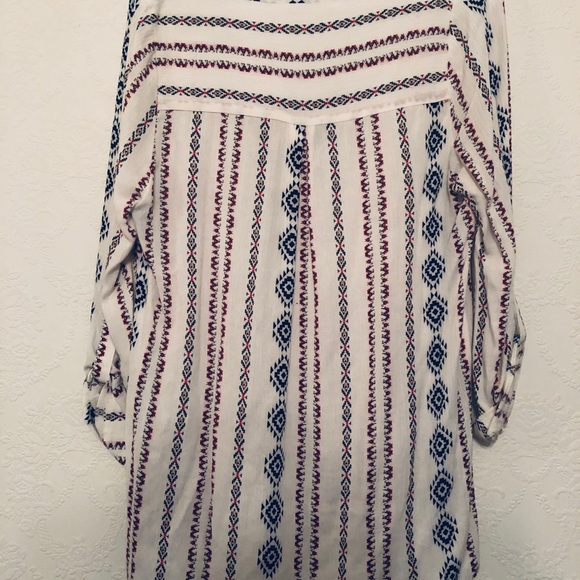 Boho Aztec Blouse - Picture 3 of 5